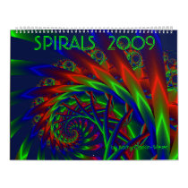 SPIRALS  2009 WALL CALENDARS