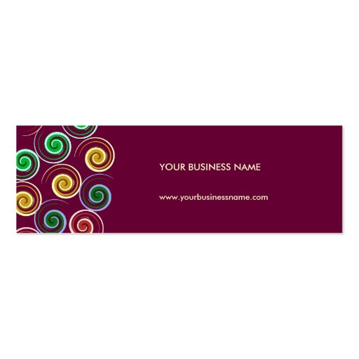Spirals Business Card (back side)
