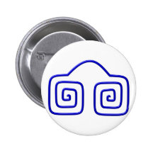 Spirals eyeglasses spirals eyeglasses pinback button