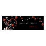 Spirals & Flowers Table Place Card