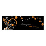 Spirals & Flowers Table Place Card