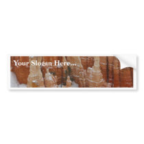 Spire In Bryce Canyon bumper stickers by lifesphere Spire In Bryce Canyon bumper stickers