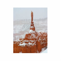 Spire In Bryce Canyon Near Sunset Point Acrylic Cut Out