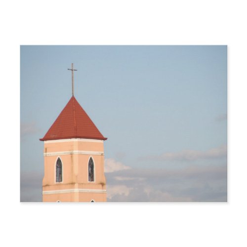 Spire of the Santo Niño Church in Tacloabn City