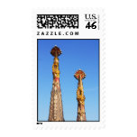 Spires of Sagrada Familia Stamp