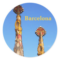 Spires of Sagrada Familia stickers
