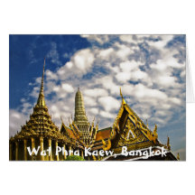 Spires of Wat Phra Kaew Card