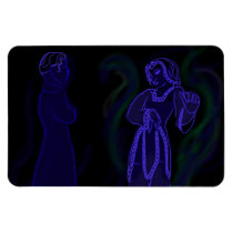 Spirit Art: Lith and Hunter Magnets