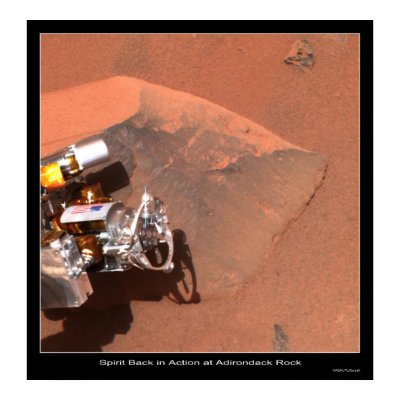Spirit Back in Action Print by Space_Exploration