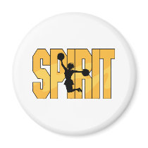 Spirit Cheerleading Refrigerator Magnet