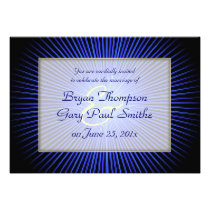 Spirit Circle Rose WEDDING invitation invitations