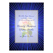 Spirit Circle Rose WEDDING invitation invitations