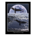 SPIRIT DANCING ~ Raven Art Poster posters