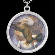 Spirit Eagle Wearable Art Necklace necklaces