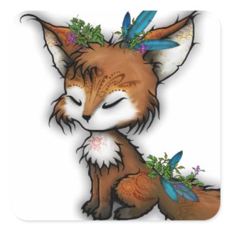 Spirit Fox - Sticker sticker