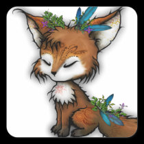 Spirit Fox - Sticker stickers