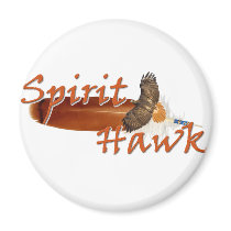 Spirit Hawk Magnet