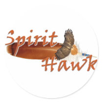 Spirit Hawk Stickers