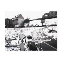 spirit in absolute dismemberment post cards