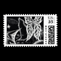 Spirit inside of me postage by Natorra Spirit inside of me postage