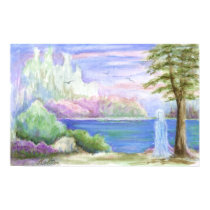 Spirit Meditating Poster posters