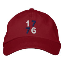 Spirit Of 1776 Embroidered Baseball Cap