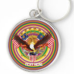Spirit of America  Key Chain Premium Round only