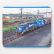 Spirit of Conrail - GP38 - PRR #2943 in Blue Paint Mouse Mats