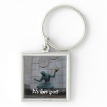 Spirit of Detroit Keychain