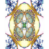 artsprojekt, joy, spirit, organic, forms, alchemy, celtic, cult, magic, secret, hide, goth, gothic, art, medieval, history, templar, baroque, rococo, opening, style, fantasy, surreal, inspiring, insight, line, swirl, geometry, lens, fractal, symmetrical, kaleidoscope, abstract, project, patricia, vidour, pattern, textile, modern, contemporary, Shirt with custom graphic design