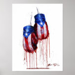 Spirit of Puerto Rican Boxing Posters