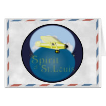Spirit of St. Louis Greeting Cards