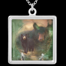 Spirit Of The Bear Wearable Art Necklace necklaces