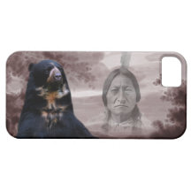 Spirit of the black bear iPhone 5 cover