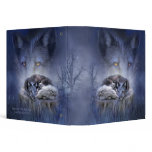 Spirit Of The Blue Fox Art Binder