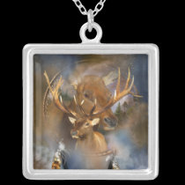 Spirit Of The Elk Wearable Art Necklace necklaces