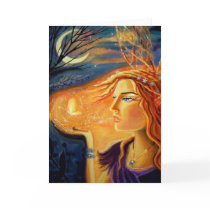 Spirit Of The Forest - Fairy Art Greeting Card