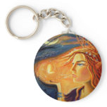 Spirit Of The Forest - Fairy Art Key Chain keychains