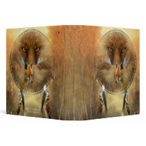 Spirit Of The Red Fox Art Binder