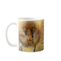 Spirit Of The Red Fox Art Mug