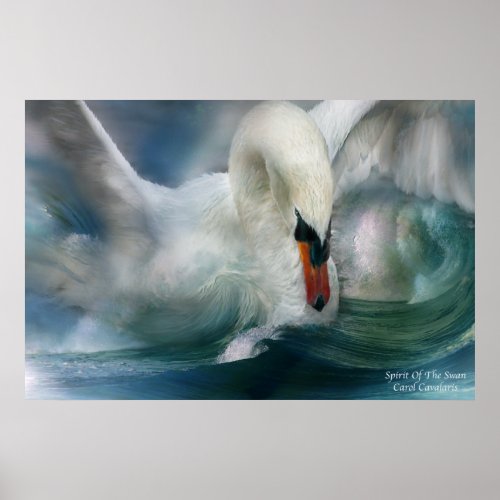 Spirit Of The Swan Art Poster/Print print