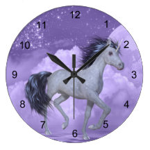 Spirit Of The Unicorn #4 Clock