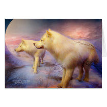Spirit Of The White Wolf ArtCard