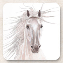 Spirit of the Wind Horse -vintage- Drink Coaster