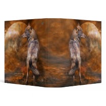Spirit Of The Wolf Art Binder