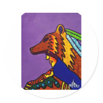 Spirit of Wolf 3 by Piliero stickers