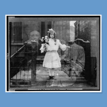Spirit Photograph of Girl, c. 1905 posters