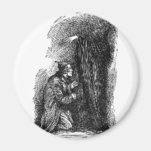 Spirit Pointed Onward Fridge Magnet