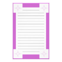 Spirit (purple) stationery