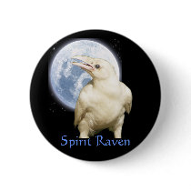 "SPIRIT RAVEN" Buttons by RavenSpiritPrints "SPIRIT RAVEN" Buttons